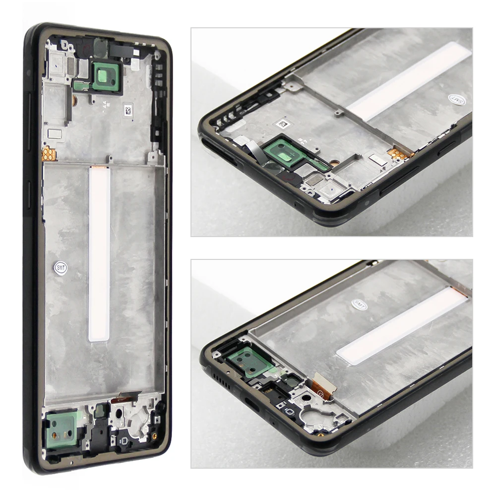 A33 5G Display Screen Replacement, for Samsung Galaxy A33 5G A336B A336E Lcd Display Digital Touch Screen With Frame Assembly