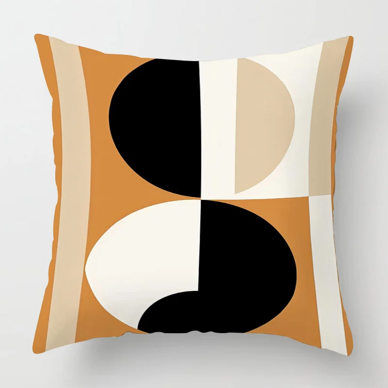 Scandinavian Abstract Style Pillow Cover 18x18/20x20 inches - Geometric Print Cushion Cover Home Decor Gift Pillow Cover