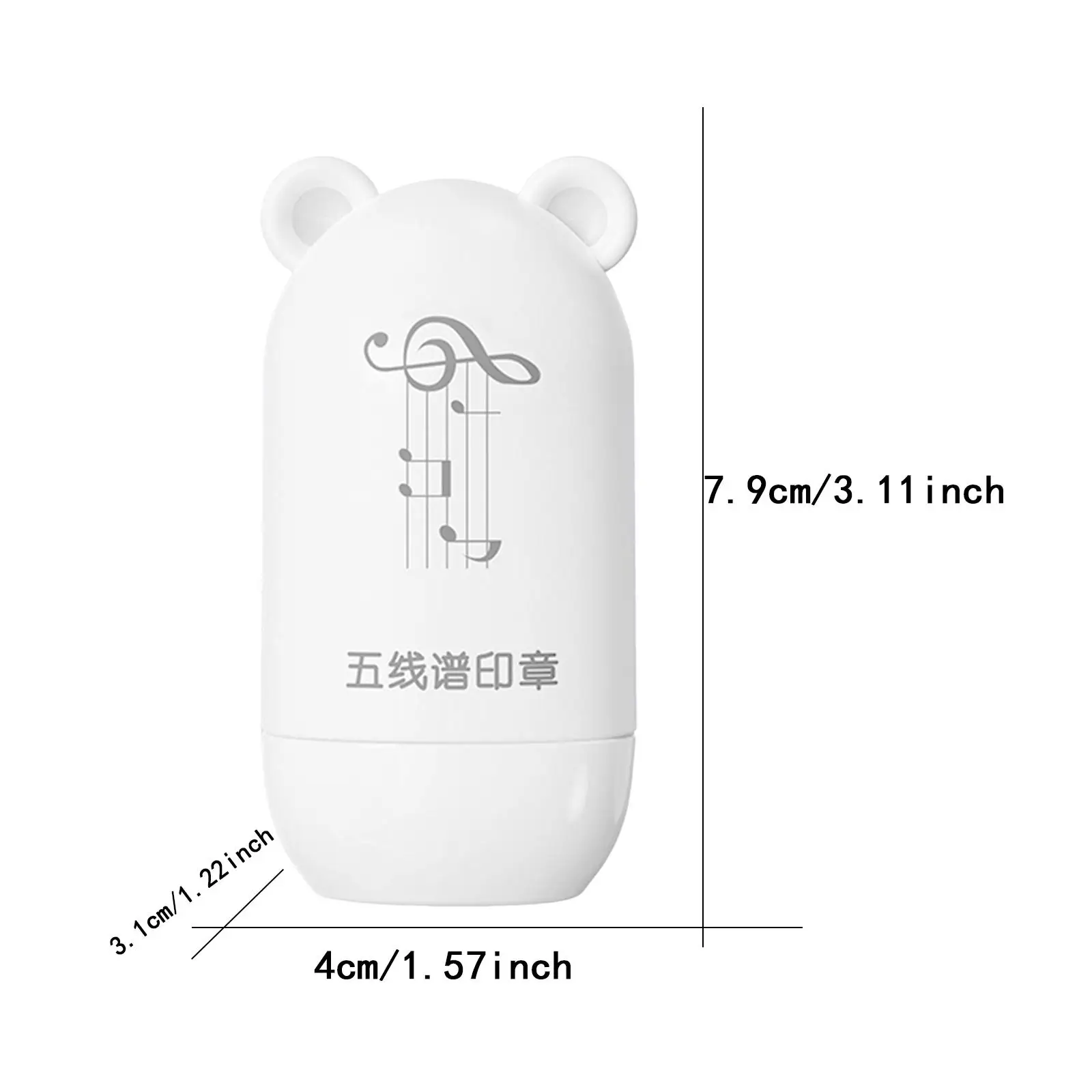 Multi Function Music Notation Wheel Stamp Handheld Line Drawing Accessory for Music Lovers
