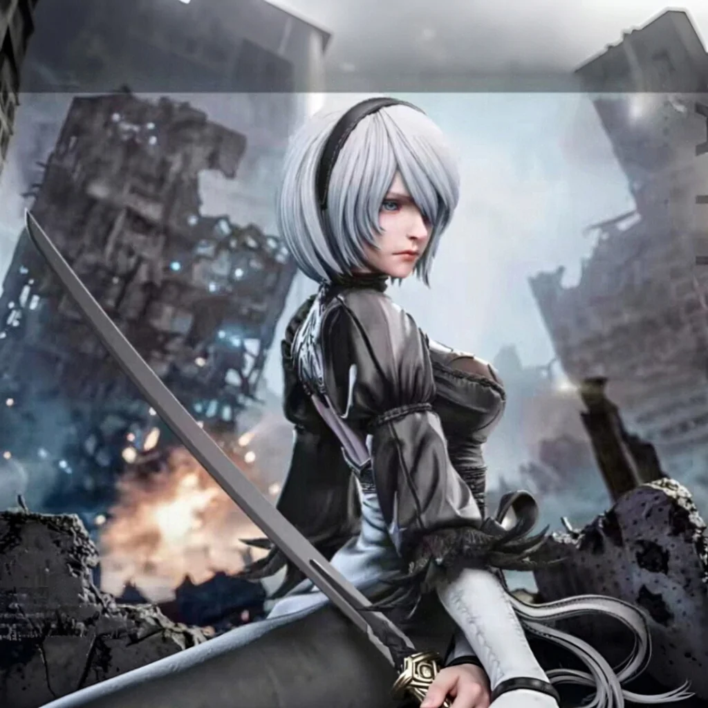 Figurka NieR Automata 2B z dwo – Model Kit Nier Automata recenzja i cena