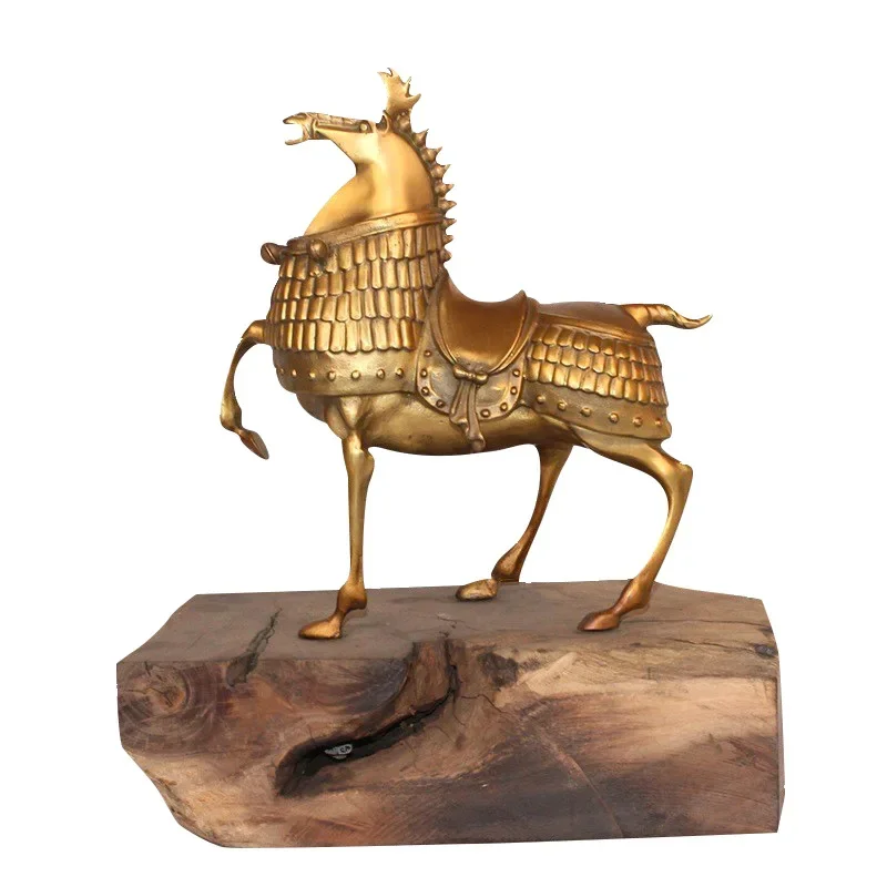 horse ornaments Office living room home decorations ornaments Corporate commemorative gifts copper ornaments handicrafts