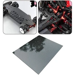 125mm X 75mm 3K Full Carbon Fiber Plate Panel Sheets 0.5mm 1mm 1.5mm 2mm 3mm Thickness Twill High Strength Carbon Board Panel