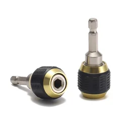 Bit Holder 60mm Drill Chuck Sds Adapter Impact Driver Adapter 1/4 Hex Shank Thread Drill Bit Holder Change Convertor Adapter