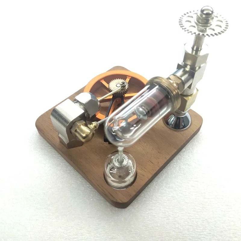 Modelo de motor de pistón libre transversal Seiko sólido velocidad ajustable ​ ​ Mestiere de juguete con tecnología de motor de combustión externa de potencia