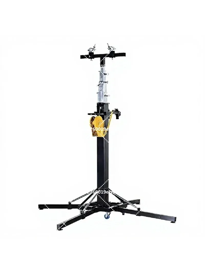 Heavy Duty 250KG Load 6M Winch Truss Lift Tower Crank Stand for Stage Light Line Array Speaker