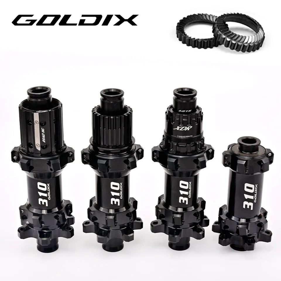 GOLDIX GDR310 Hub Road Bike 28H Six nails Disc Brake Ratchet 36T