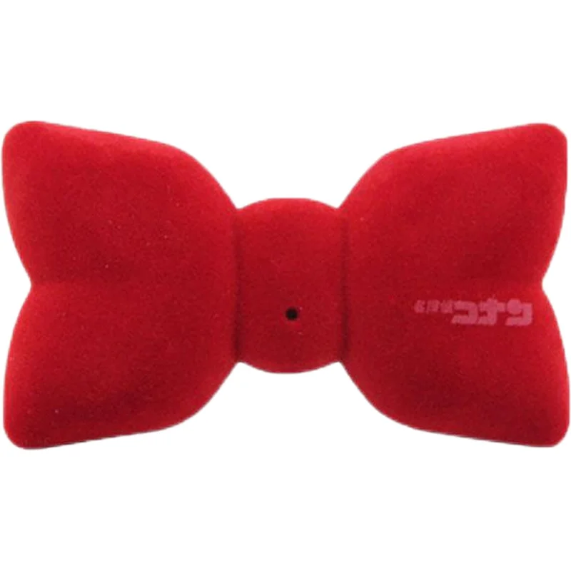 المحقق كونان مغير الصوت المحمولة مضحك الأحمر Bowknot مبدل الصوت أنيمي الطرفية نموذج دمية الأطفال هدايا عيد اللعب