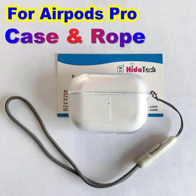 

Lanyard Rope For Airpods Pro 2nd Gen Wireless Earphone Anti-lost Nylon Silicone Strap Case For Apple Airpods Pro 2 Air Pods Pro2