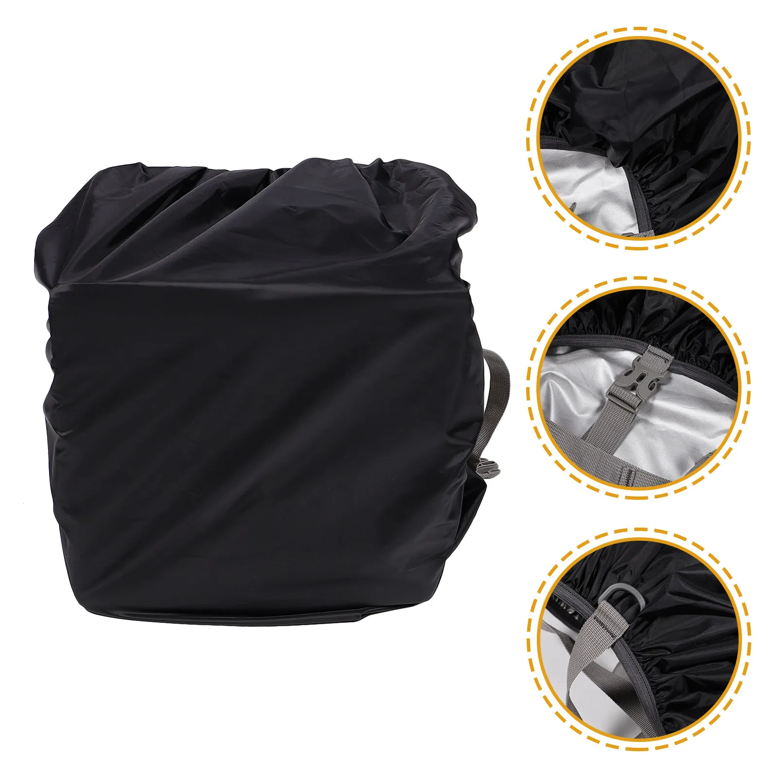 Waterproof Backpack Rain Cover – Polyester, Compact & Foldable for Hiking, Camping, Biking