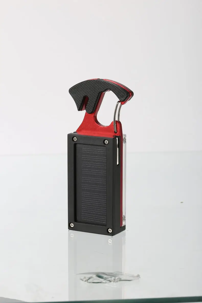 Solar LED Flashlight Strong Light Emergency Light Waterproof Portable Lantern Rechargeable Camping Hiking Travel EDC Tool