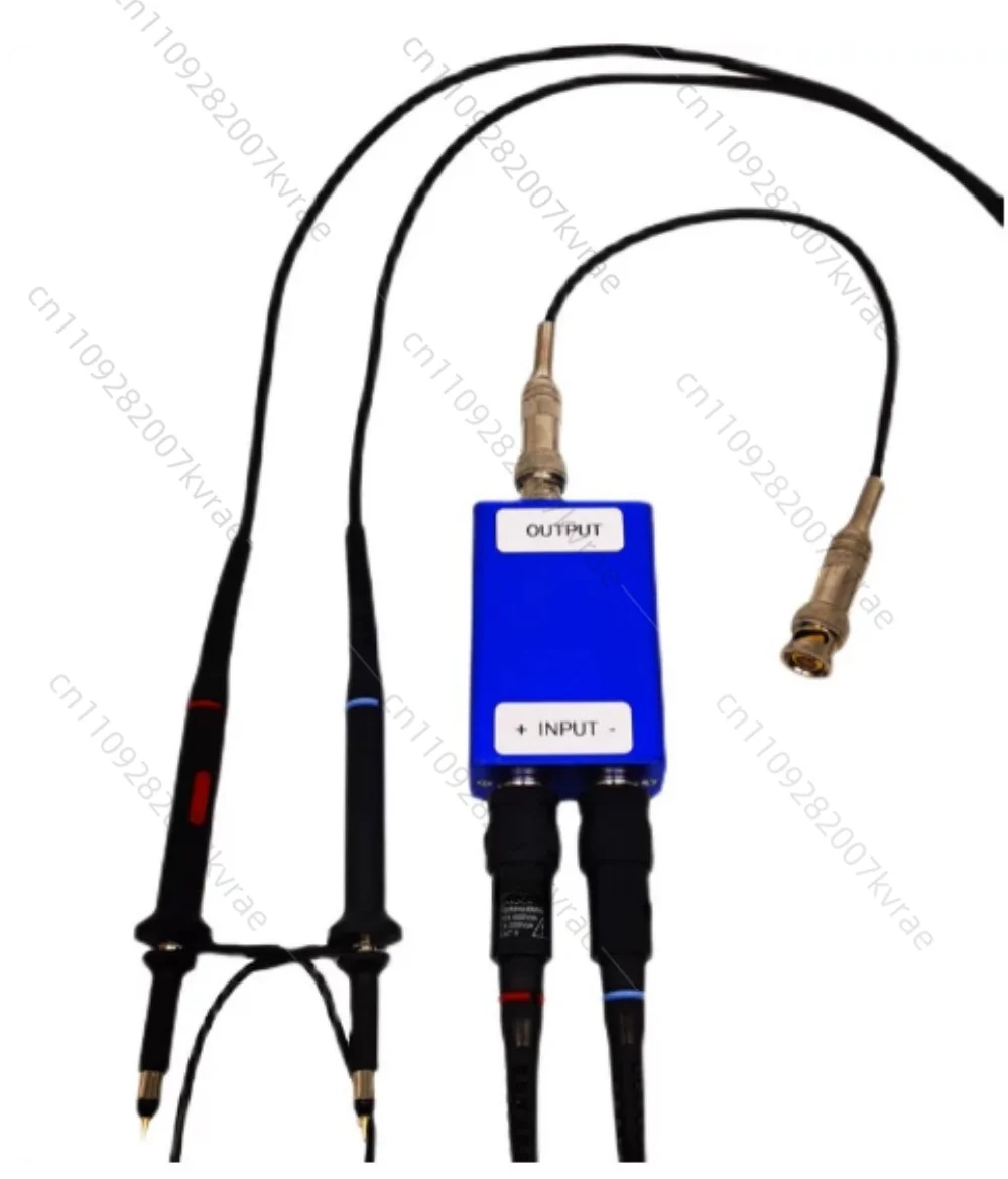 10M Oscilloscope Probe 1x/10x/100x Differential Gain Amplifier for Weak Signal, DIY Circuit Repair Test