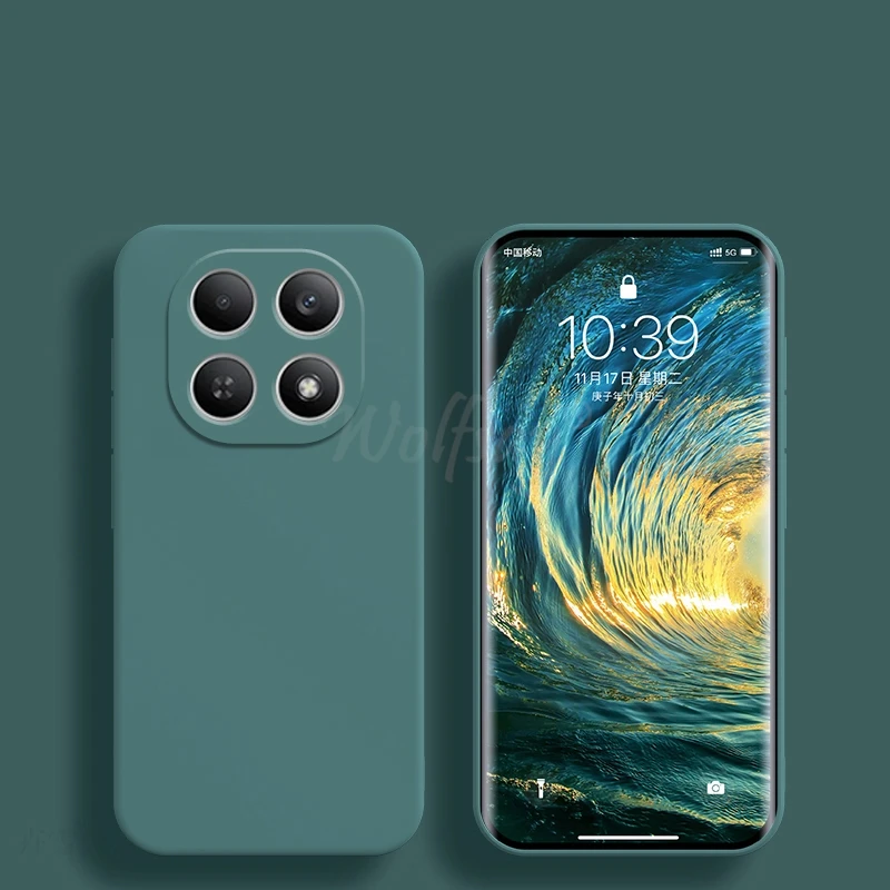 Für Xiaomi Redmi Note 15 Pro Hülle, flüssiges Silikon, schlichtes Gummi, Redmi Note 15 Pro Cover, Telefonschutz, Redmi Note 15 Pro Plus – Detail 15