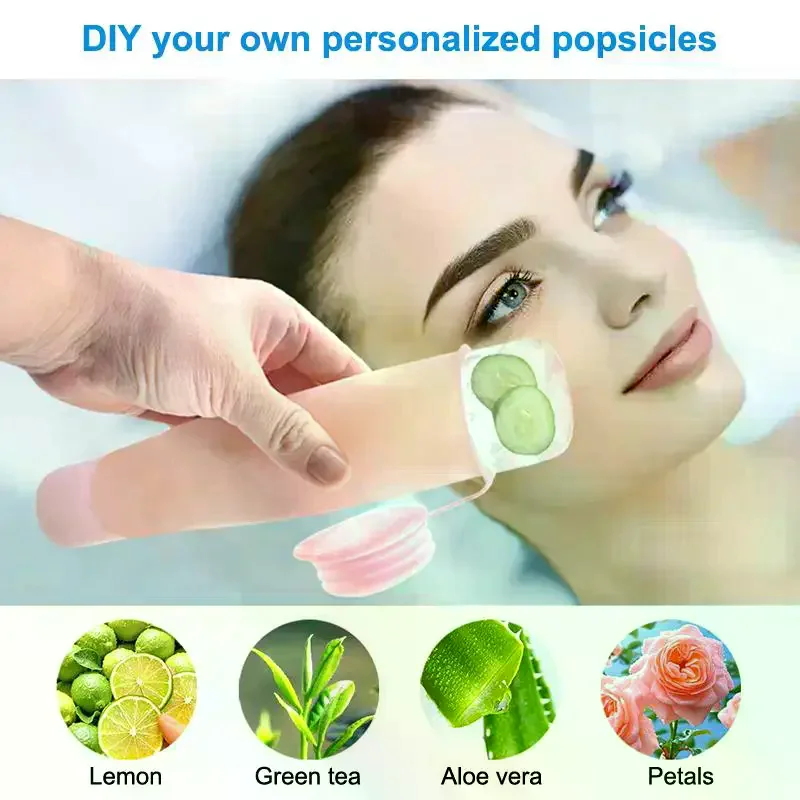 Bentuk Baki Es Silikon, Alat P - Face Ice Roller Puffiness ulasan dan harga