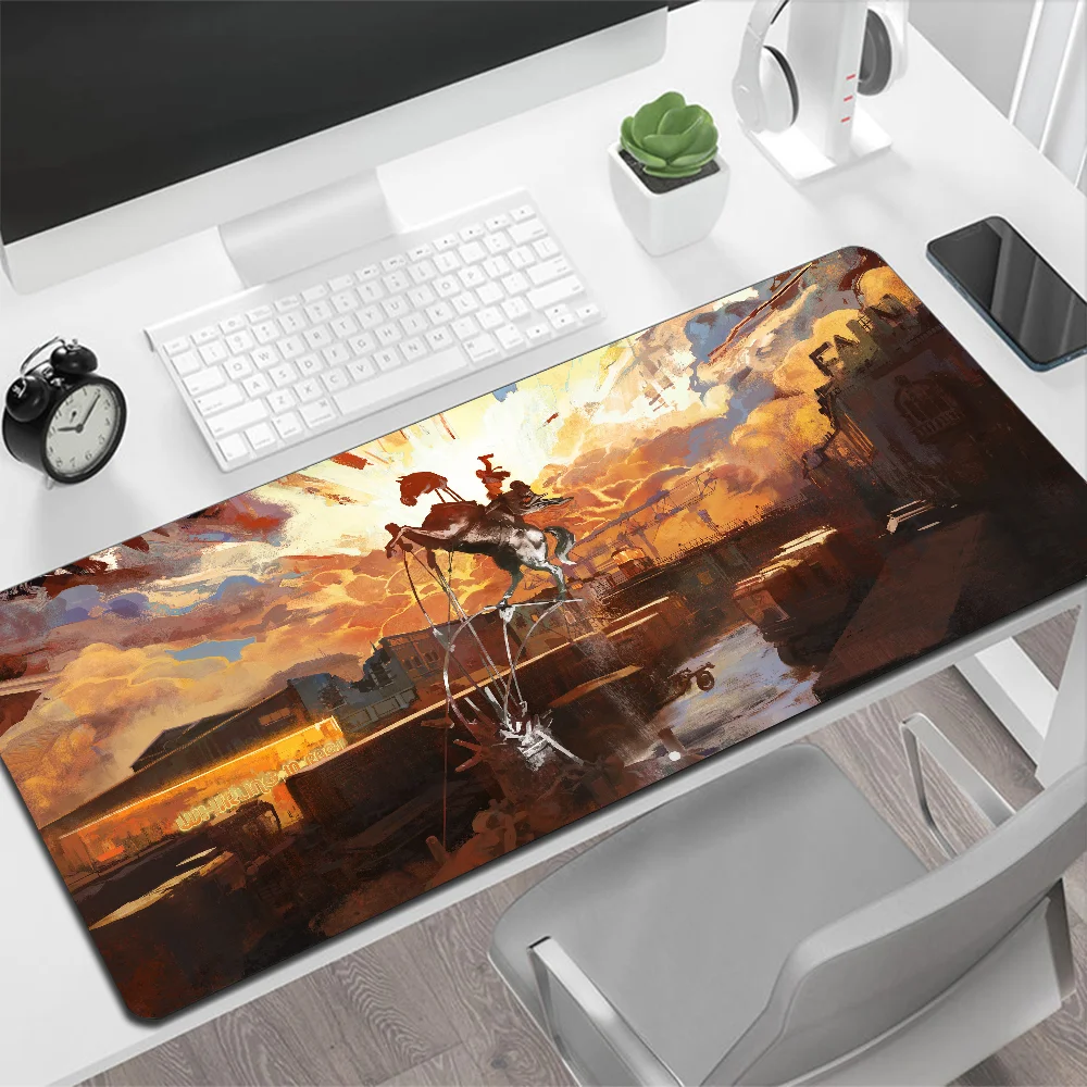 Disco Elysium Large Mouse Pad Gaming Mouse Pad PC Gamer Computer Mouse Mat Big Mousepad XXL Carpet Keyboard Desk Mat Mause Pad