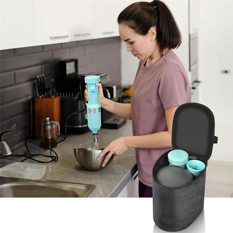 

AT21-чехол для Kitchenaid, портативная сумка для хранения рук, блендер, дорожный органайзер для хранения для блендера, можно мыть в посудомоечной машине A