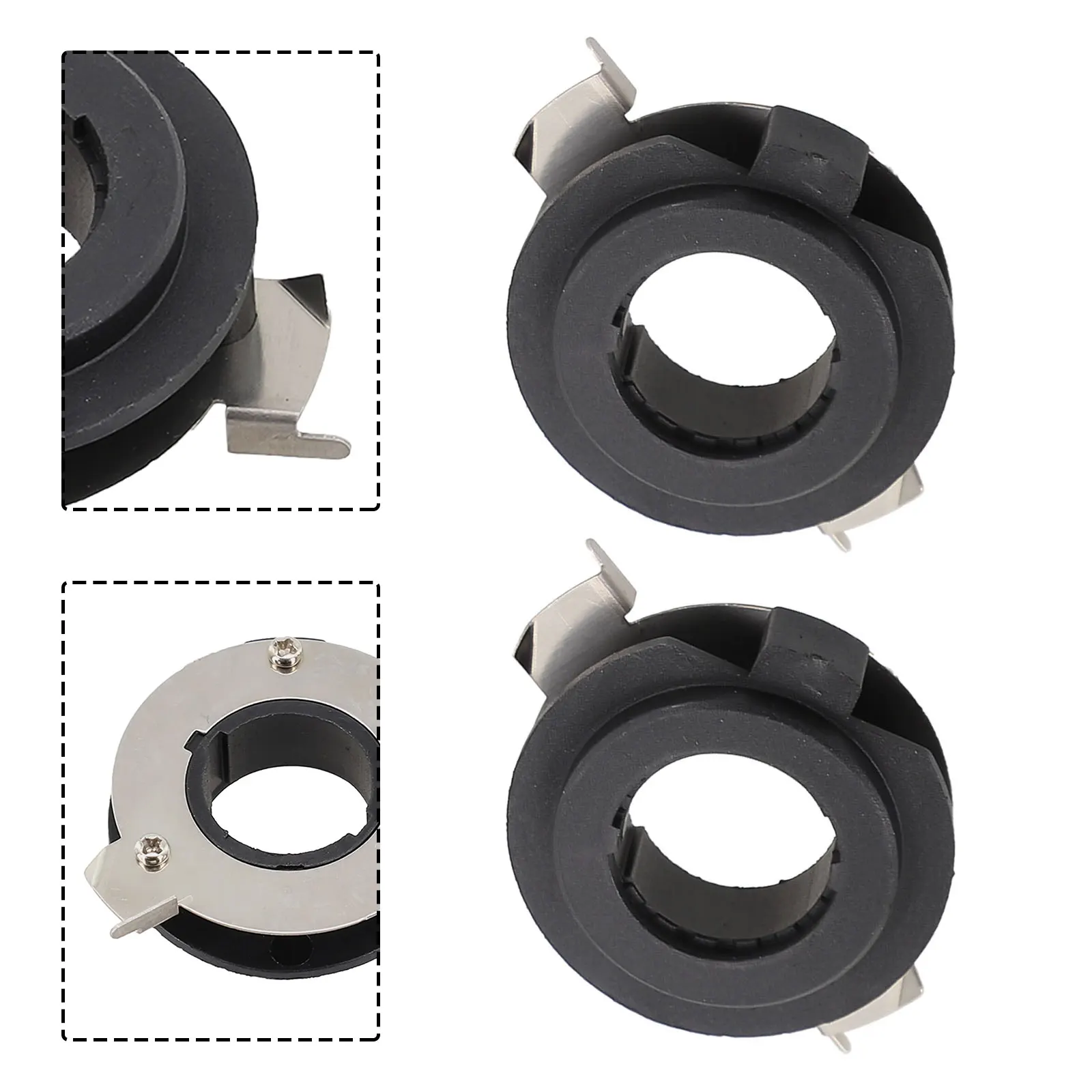 2pcs Car LED Headlight Adapter Base Socket Holder H7 Lamp Retainer Holder Clips For BMW  For Mercedes
