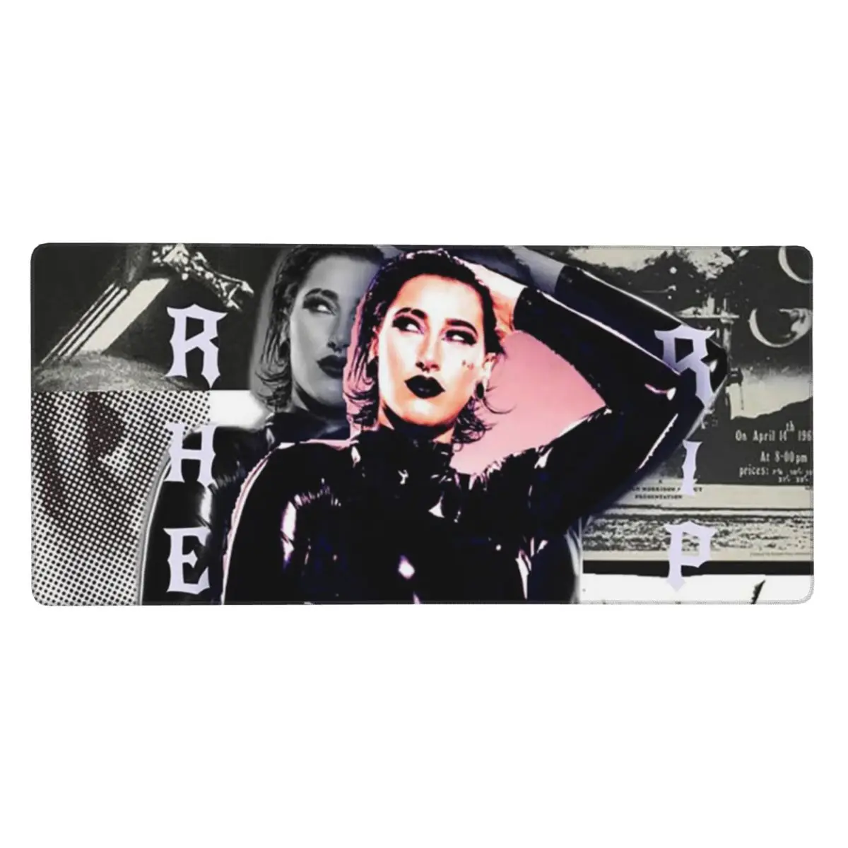 WWE Rhea Ripley Großes Mauspad, Computer-Tastatur, Mauspad, Gamer, PC, Laptop, Schreibtischunterlage, Bürozubehör, Tischsets