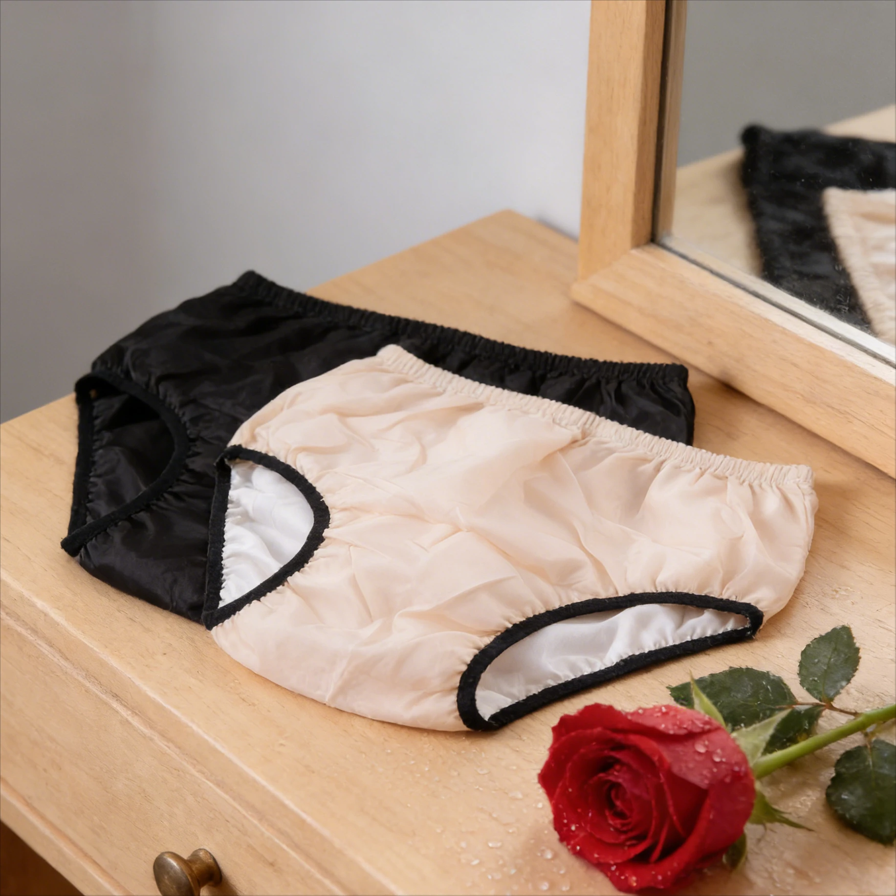 

Waterproof Washable Adult Diapers for Elderly Incontinence Leak Proof Reusable Underwear Unisex