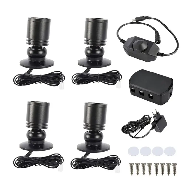 IALJ-Indoor LED Mini Spotlight 3000K Warm White Dimmable 4Pcs For Display Lighting Spot