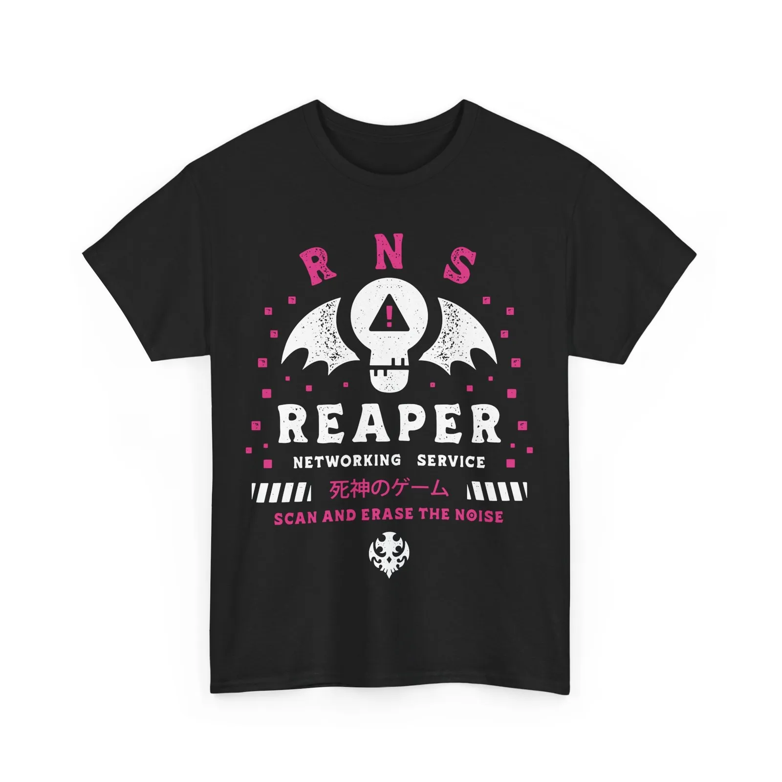 Reaper Networking Service Grunge Emblem Unisex T-Shirt. The World Ends With You.