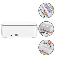 Jewelry Cleaning Device Usb Rechargeable Portable Ultrasonic Washer For Watch Ring Dentures Eyeglasses Cleaning Container