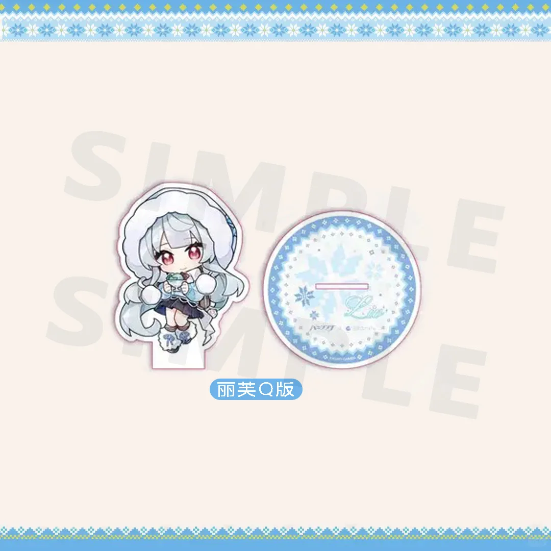 GREY RAVEN: PUNISHING 6th Anniversary Link ORBcafe Acrílico Stand Luna Figura Placa de Pé Liv Figur Inverno Estátua Acrílica Brinquedo