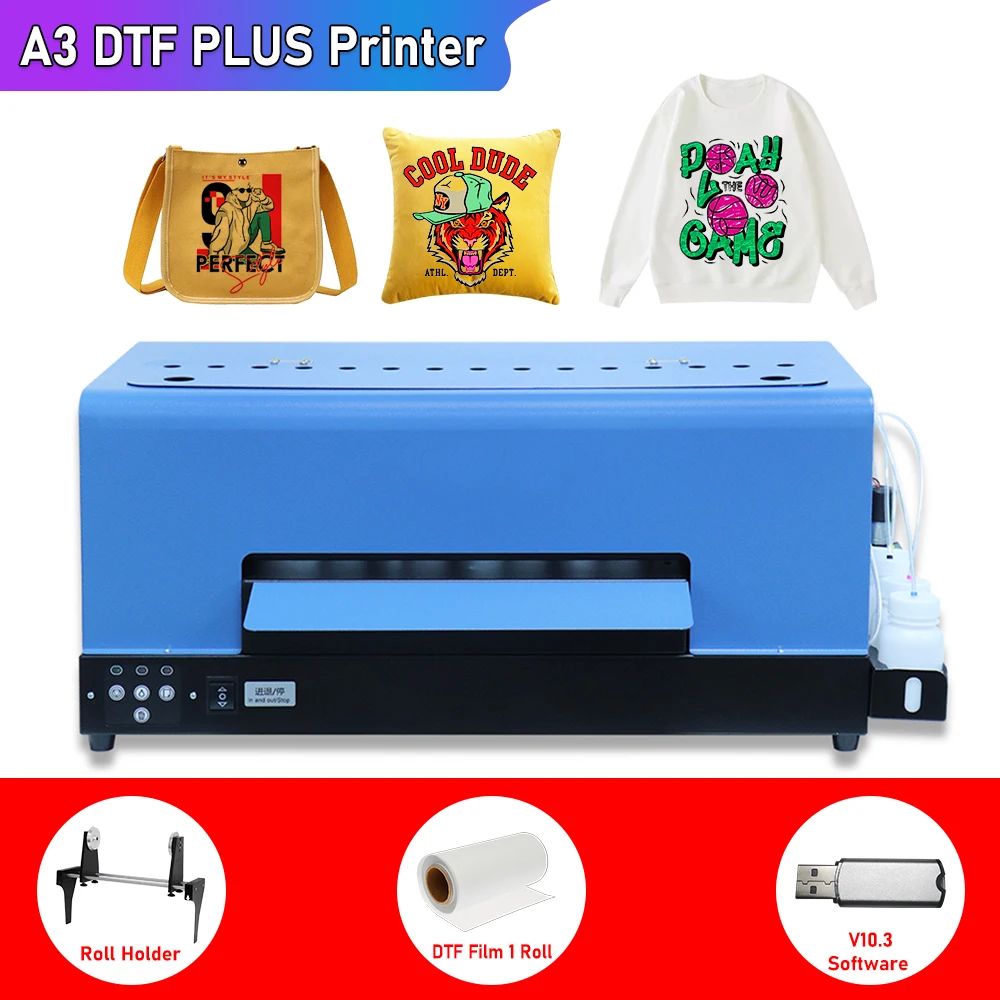 

A3 impresora dtf For Epson L805 DTF Printer A3 DTF Transfer Printer A3 t shirt printing machine DTF PET Film for all fabric