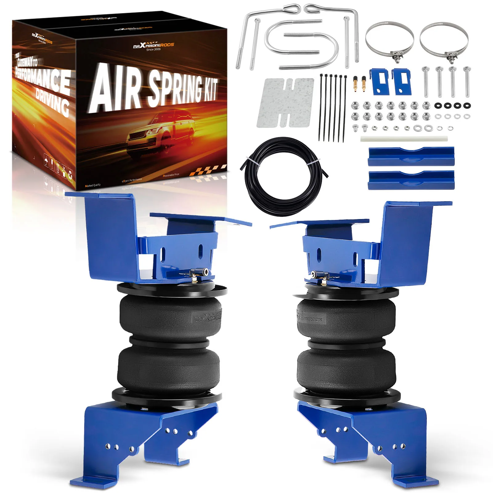 Factory Air Suspension Leveling Kit for Chevy Silverado / GMC Sierra 2500/3500 HD 4WD – Helper Spring Bag