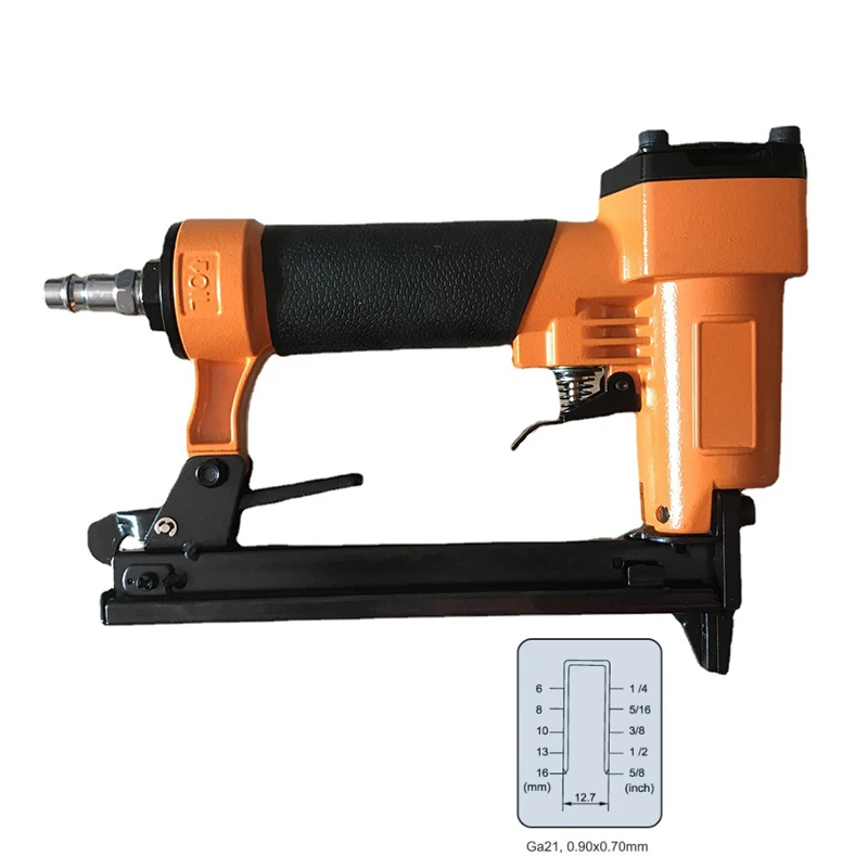 Pistola Grampeadora Pneumática Grampeador para Enquadrar Madeira Fs8016-a