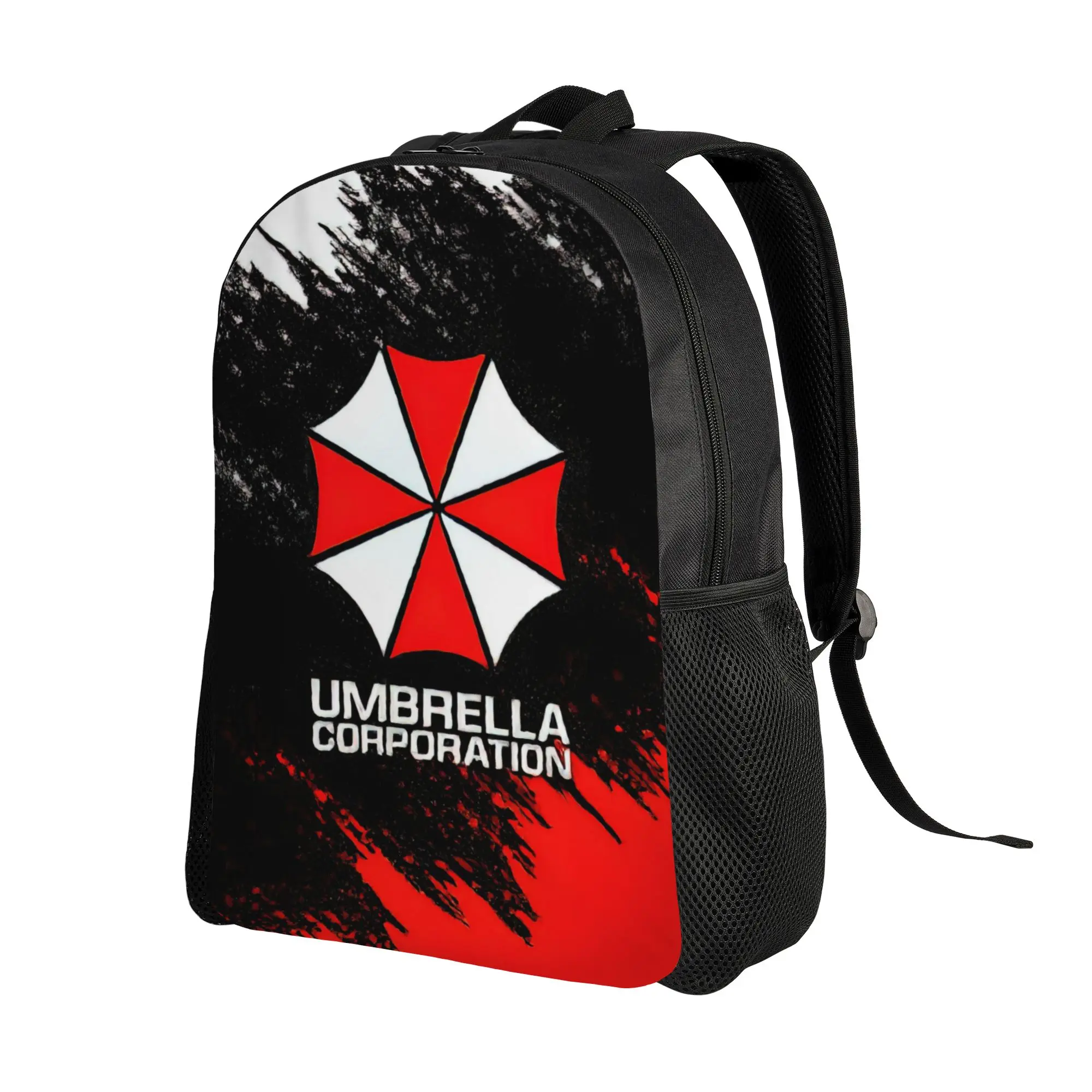 Umbrella Corps Backpack for Men Women Student Business Daypack Residents Evils Military Police Laptop Shoulder Bag Durable