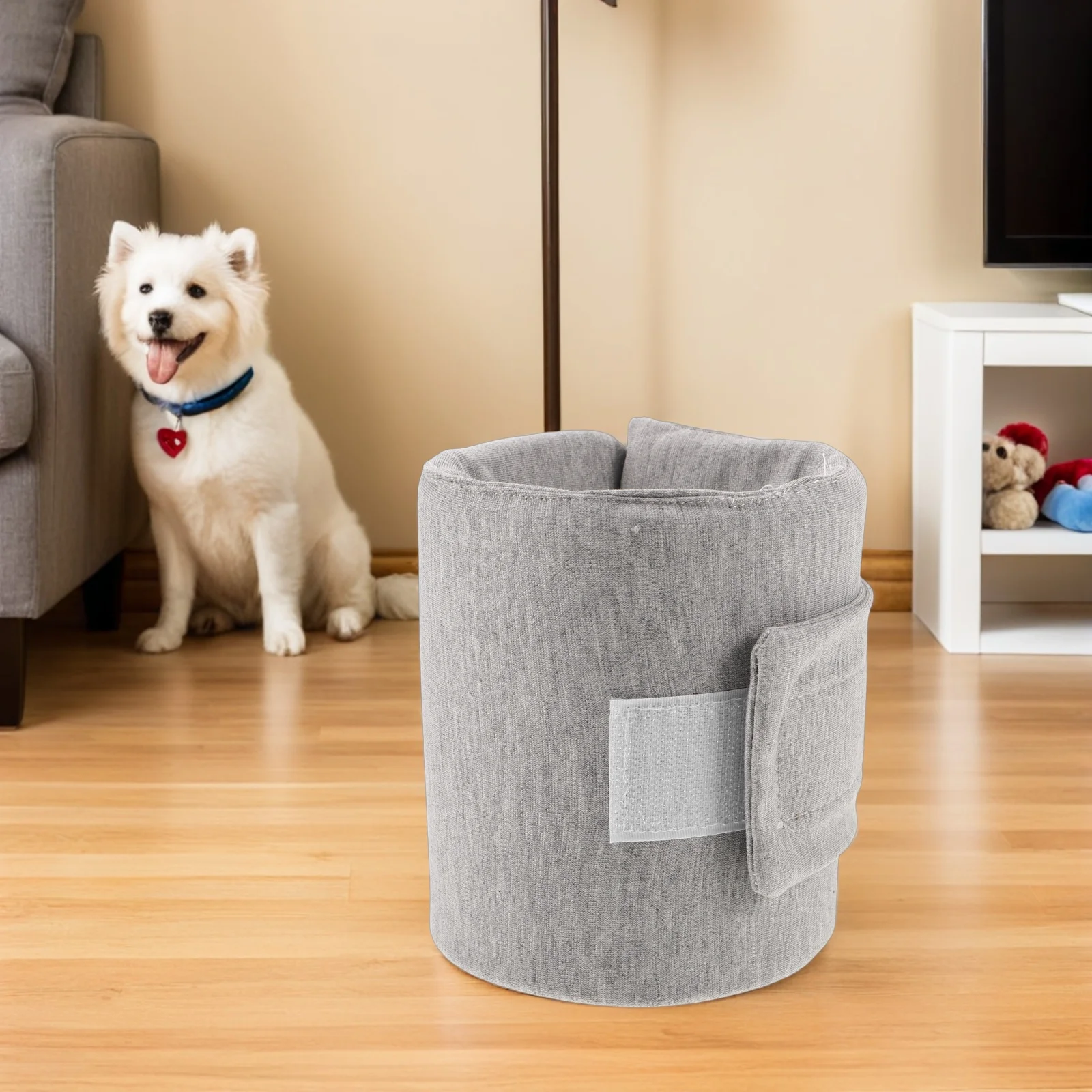 طوق استعادة الحيوانات الأليفة قابل للتعديل، طوق إليزابيث ناعم للكلاب والقطط بعد الجراحة ومضاد لللعق مريح #6