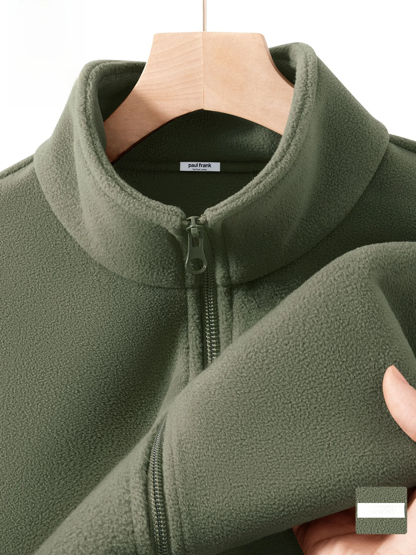 

Monkey Plu Jaet Men's Winter Warm Stand Collar Fce Lined Coat Loose Fit Long Sve Zipper Closure Jaet