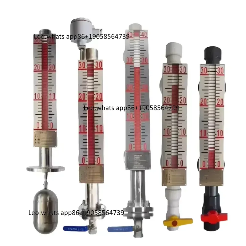 Magnetic Flip Plate Level Meter High Precision Magnetic Float Level Sensor for Oil Chemical