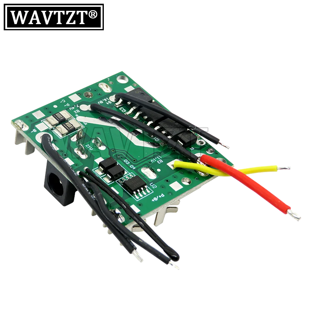 WAVTZT BMS 5S 20A 18650 Lithium Battery Charging Protection Board Circuit PCM Balancer Power Bank Charger Module