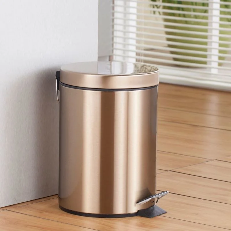 Touchless Trash Can Recycle Bin Bathroom Garbage Nordic Storage Bucket With Lid Eco Friendly Papelera Cleaning Supplies