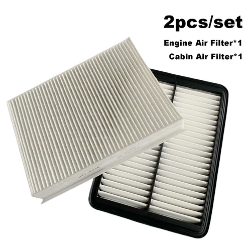 Imagen 1 del producto Juego de filtros de 2 uds para CHERY TIGGO 7 Pro Max 8 5X 4 Pro DR 5,0 F35 6,0 7,0 EXEED LX cabina de motor AC Kit de filtro de flujo de aire Accesorios