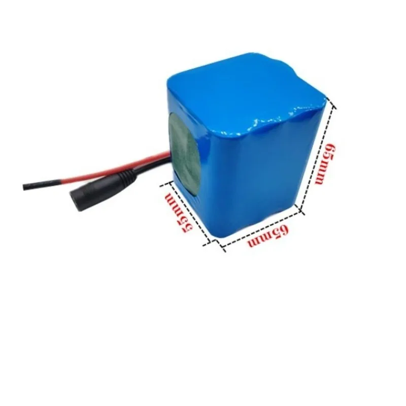 3S3P 12V 16.0Ah Battery Pack 18650 Lithium-ion 12V 16000mAh DC12.6V for LED Light Backup Ultra-large Capacity