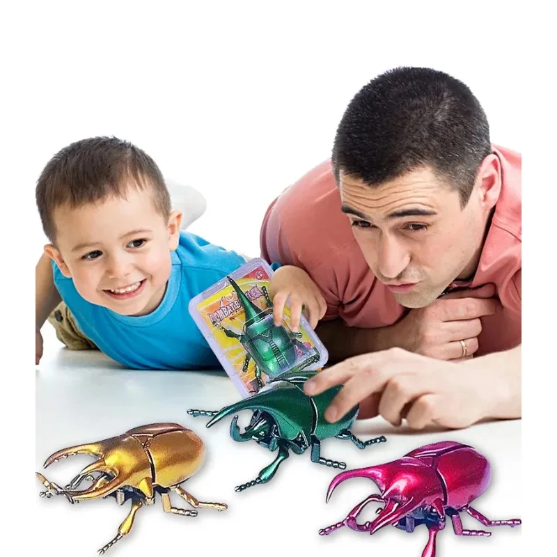 Kids Toys Clockwork Beetle Toy Artificial Beetle Trickster Toy