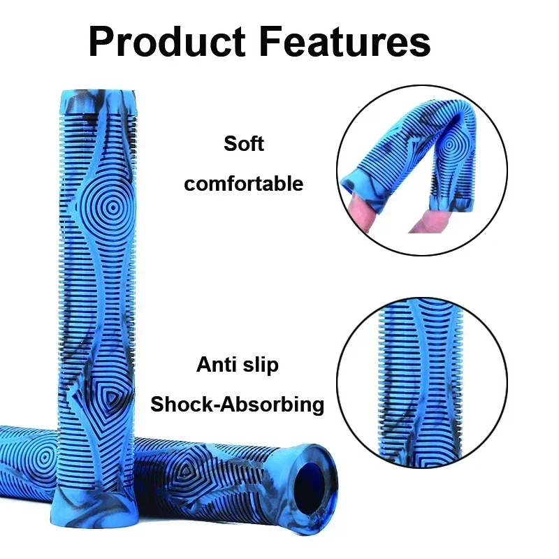 160mm Bicycle Handlebar Grips MTB Bike Extended Handles Cover Comfortable Anti-Slip Shockproof MTB Bike Bar Cuffs Cycling Parts