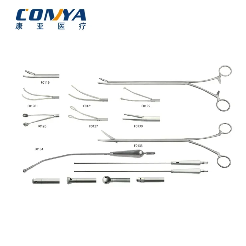 VATS thoracoscopic instruments Surgical reusable Stainless Steel surgery Needle Holding forceps thoracoscopic surgery