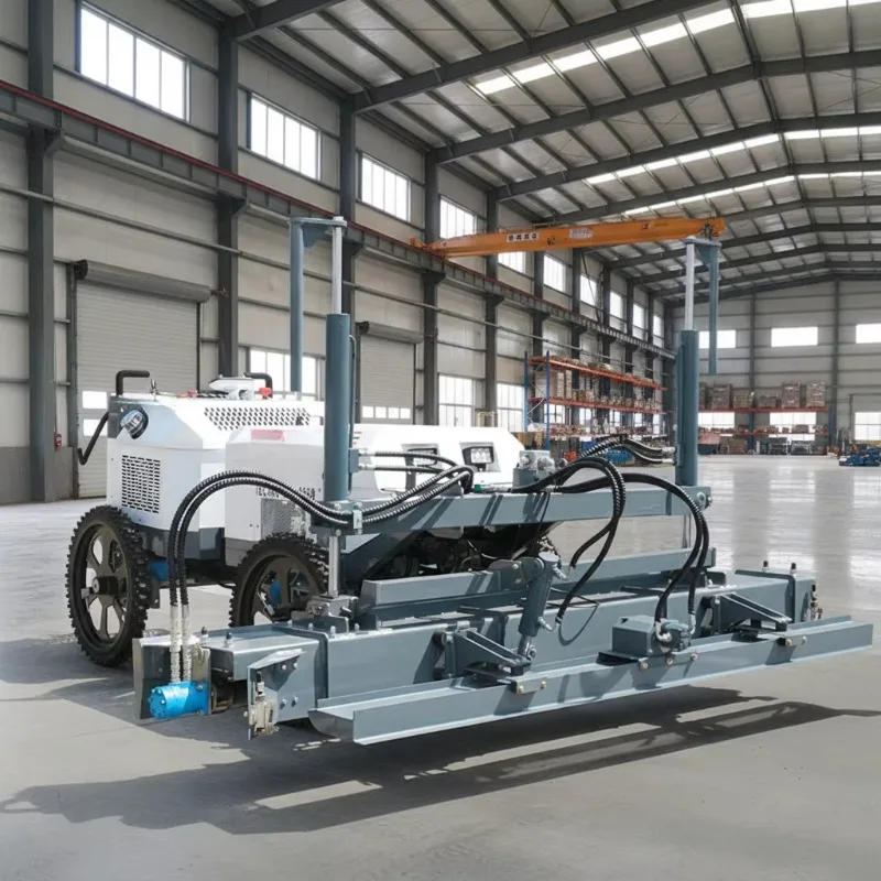 Durable Laser Floor Leveling Machine Easy Operation Concrete Screed For Warehouse And Workshop Construction
