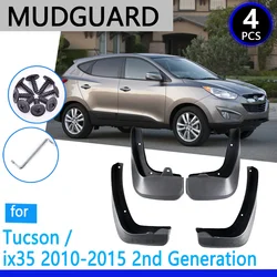 Mudguards fit for Hyundai Tucson ix35 LM 2010 2011 2012 2013 2014 2015 Car Accessories Mudflap Fender Auto Replacement Parts