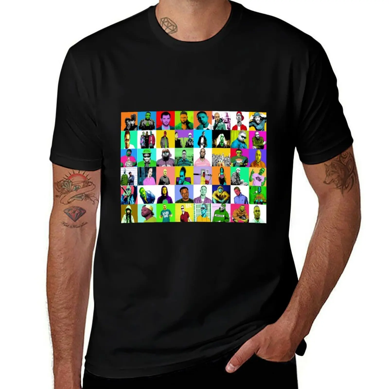 

Grime Poster, StormzyPoster, Wiley Poster, Kano Poster T-Shirt Breathable Lightweight Summer Top