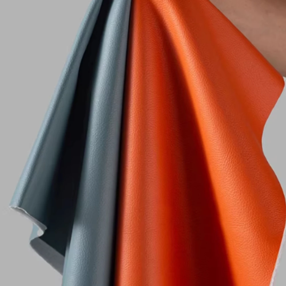 

Искусственная кожа с текстурой личи 1,2 мм, устойчивая к царапинам кошками, для обивки диванов, мягких сумок, без клеевого слоя, для рукоделия и шитья