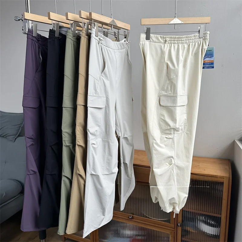 

High-End Outdoor Paratrooper Pants ex Spring Summer Sun Protection Waterproof Casual Workwear Trousers Active Youth Sle