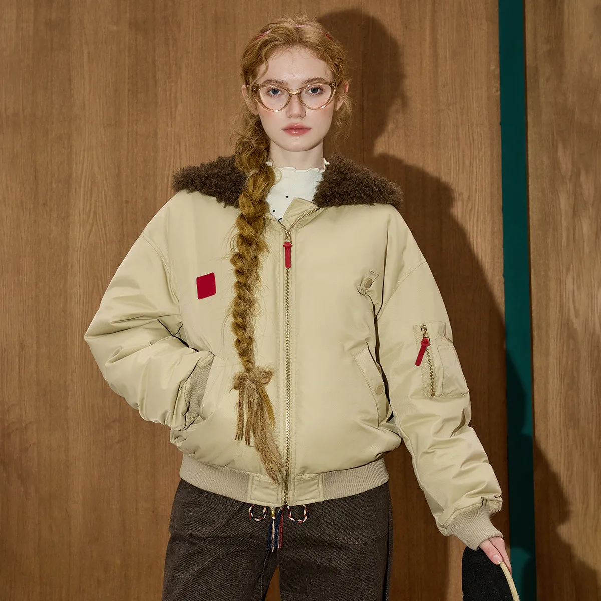 

COOLHUT Nautical Collar Shearling Trim Parka 2025 Winter 90% Down Fill Heavyweight Coat Luxury Hybrid Insulation Heritage Design