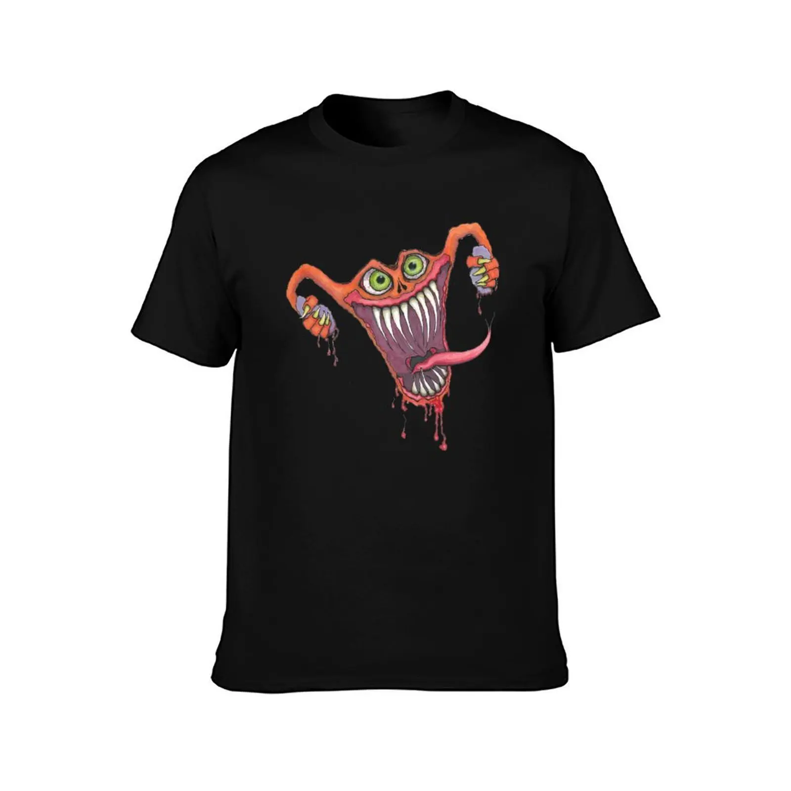Angry Uterus T-Shirt Casual Loose Fit Summer Tee Shirt T-Shirt