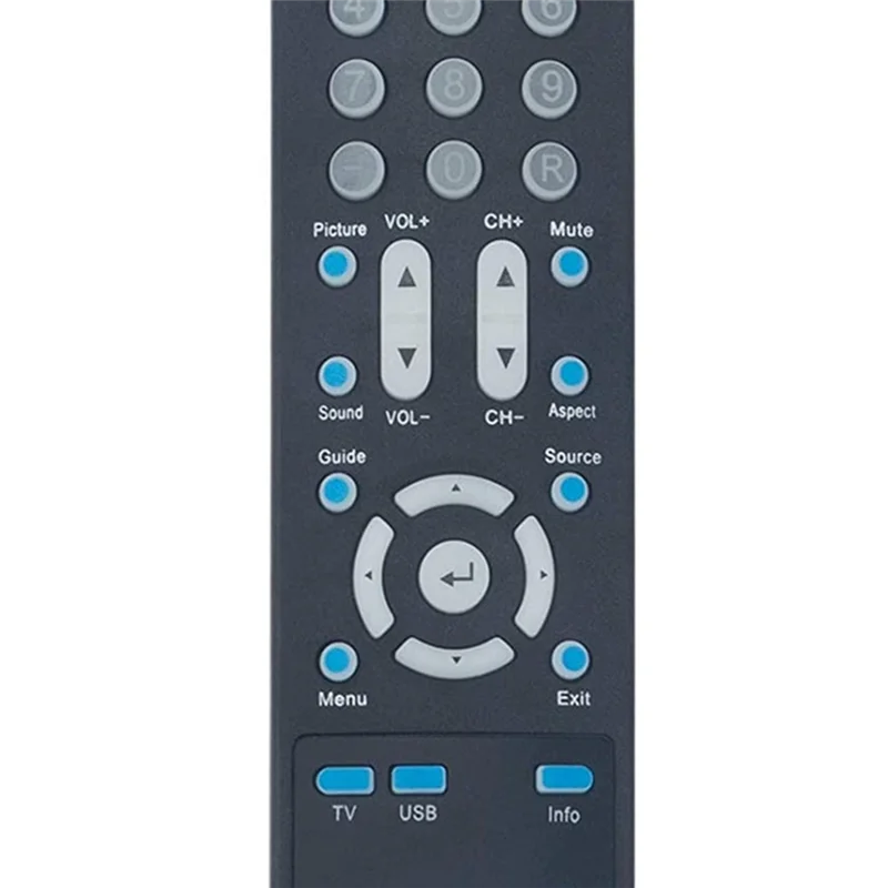 جهاز التحكم عن بعد يحل محل KR007B008 لتلفزيون الصولجان X405BV-FHDU