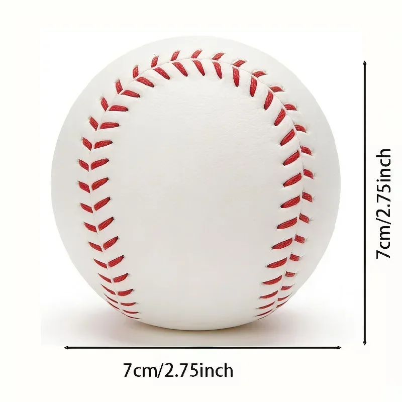 Durable Safe Elastic PU Foam Baseball for Indoor Outdoor Recreational Use Lightweight Training Softball Sports Fitness Equipment