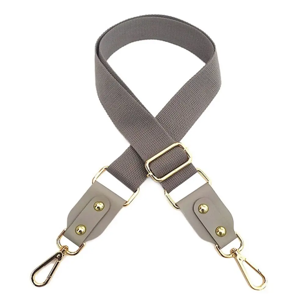Verstelbare Tas Riem Mode Brede Vervanging Handtas Riem Effen Kleur Katoenen Schoudertas